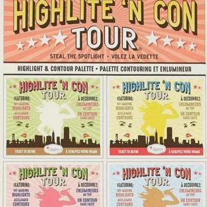 THE BALM COSMETICS HIGHLITE 'N CON TOUR